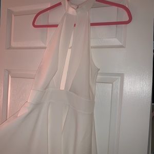 white homecoming dress
